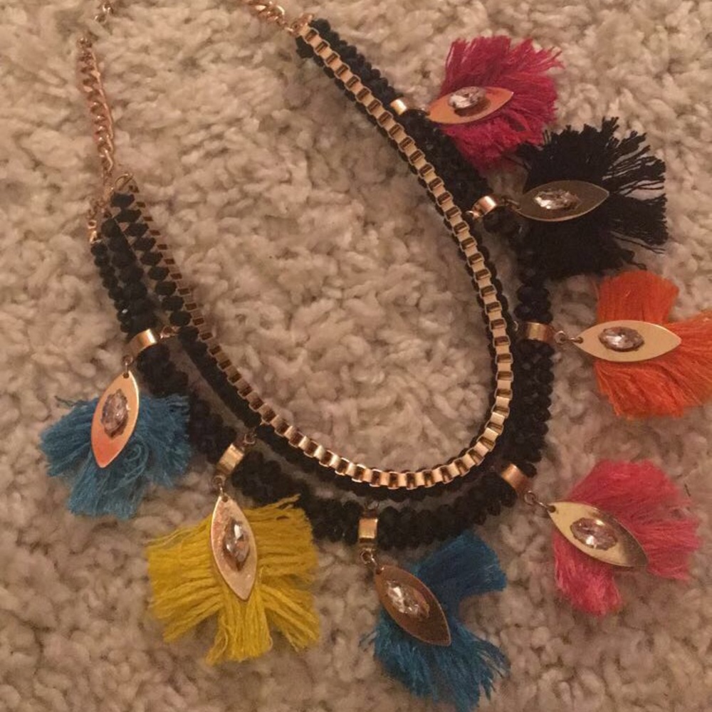 Aldo Tribal Color Necklace